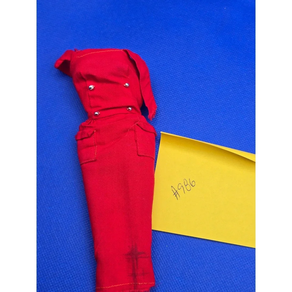 Vintage Barbie 1960s Sheath Sensation #986 Red Dress Mattel Classic READ